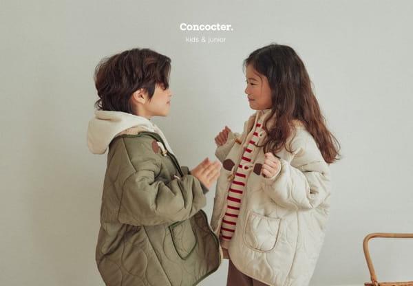 CONCOCTER - Korean Children Fashion - #Kfashion4kids - Dduckboki Quilting Jumper - 2