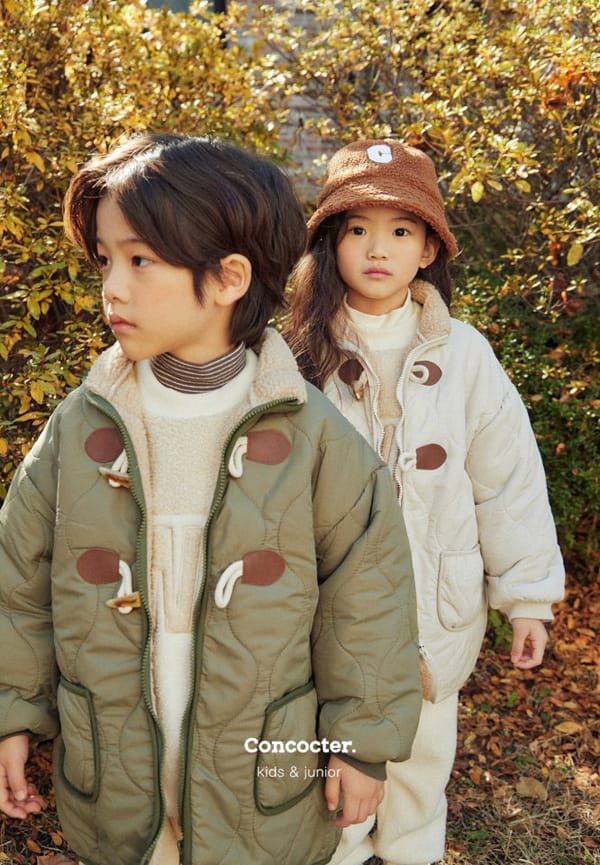 CONCOCTER - Korean Children Fashion - #Kfashion4kids - Dduckboki Quilting Jumper - 4