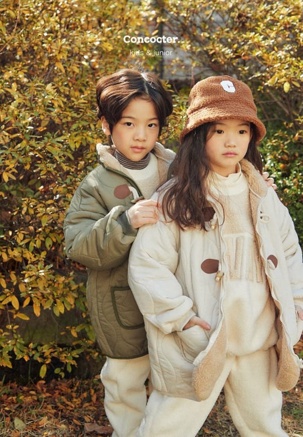 CONCOCTER - Korean Children Fashion - #Kfashion4kids - Dduckboki Quilting Jumper - 5