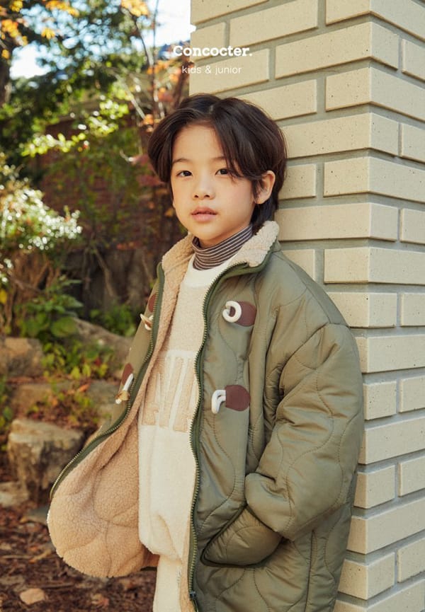 CONCOCTER - Korean Children Fashion - #Kfashion4kids - Dduckboki Quilting Jumper - 8