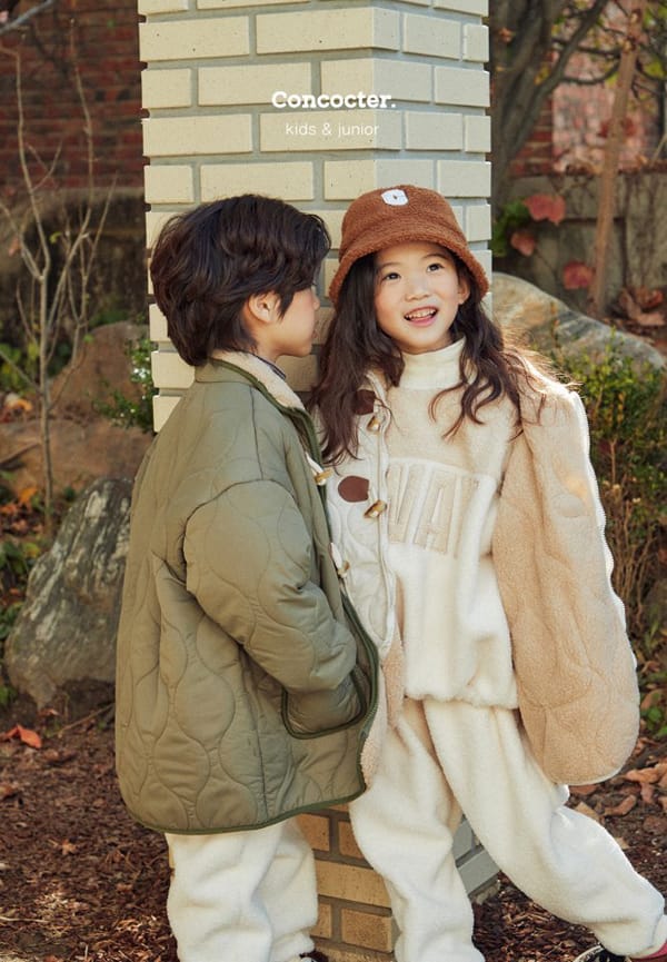 CONCOCTER - Korean Children Fashion - #Kfashion4kids - Dduckboki Quilting Jumper - 9