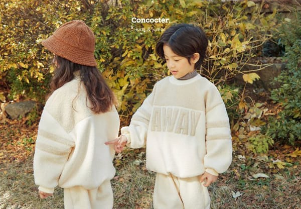CONCOCTER - Korean Children Fashion - #Kfashion4kids - Away Bboglei Top Bottom Set - 2