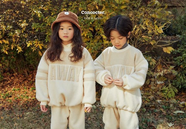 CONCOCTER - Korean Children Fashion - #Kfashion4kids - Away Bboglei Top Bottom Set - 4