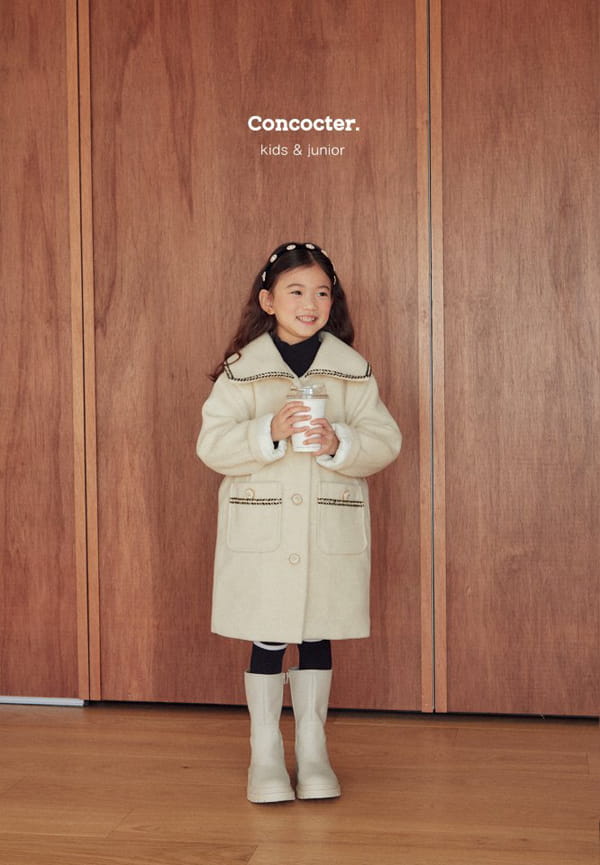 CONCOCTER - Korean Children Fashion - #Kfashion4kids - CC Mosick Coat