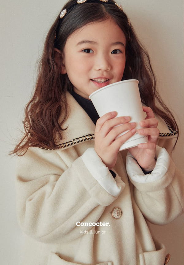 CONCOCTER - Korean Children Fashion - #Kfashion4kids - CC Mosick Coat - 2