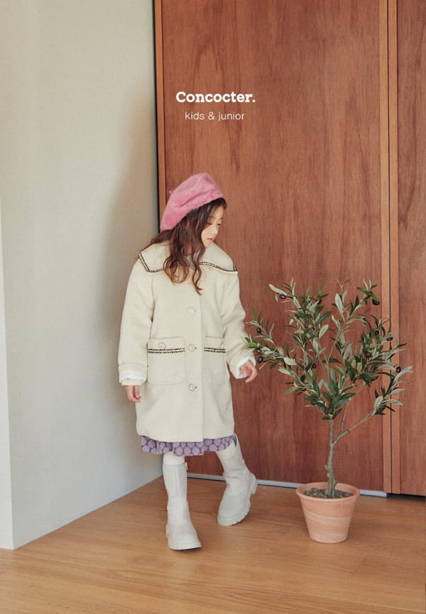 CONCOCTER - Korean Children Fashion - #Kfashion4kids - CC Mosick Coat - 4