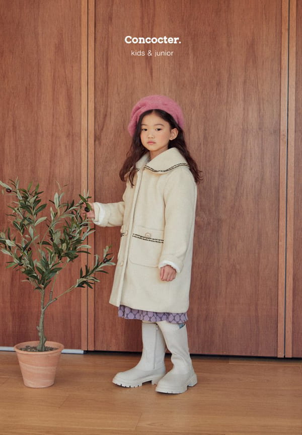 CONCOCTER - Korean Children Fashion - #Kfashion4kids - CC Mosick Coat - 5