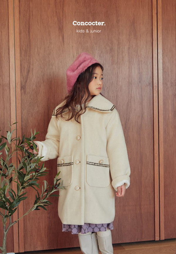 CONCOCTER - Korean Children Fashion - #Kfashion4kids - CC Mosick Coat - 6