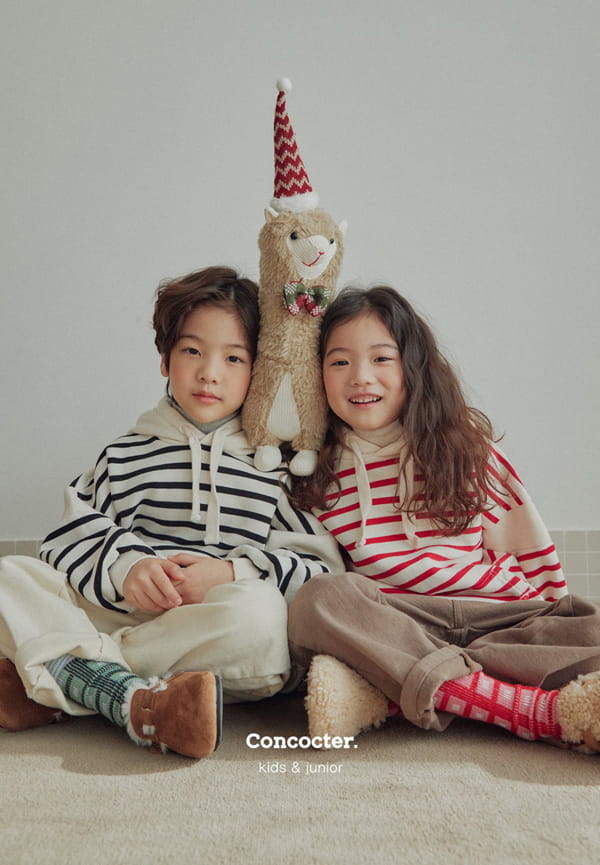 CONCOCTER - Korean Children Fashion - #Kfashion4kids - Striaght Cottom Pants - 8
