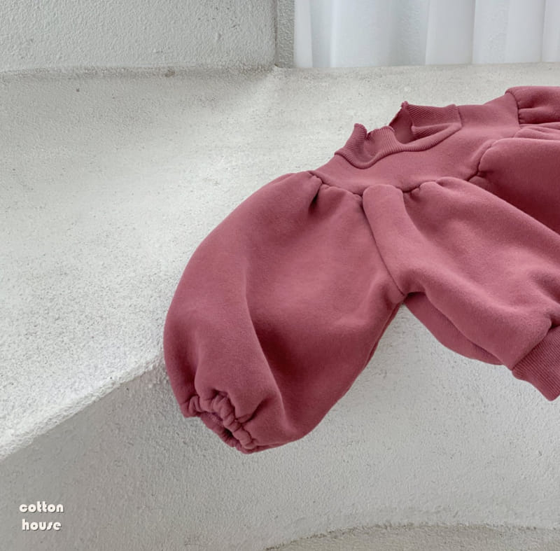 COTTON HOUSE - Korean Children Fashion - #Kfashion4kids - Puff Fleece Sweatshirt - 4