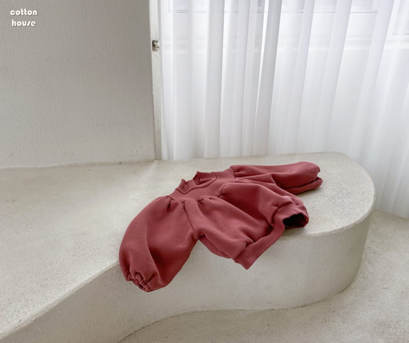 COTTON HOUSE - Korean Children Fashion - #Kfashion4kids - Puff Fleece Sweatshirt - 5