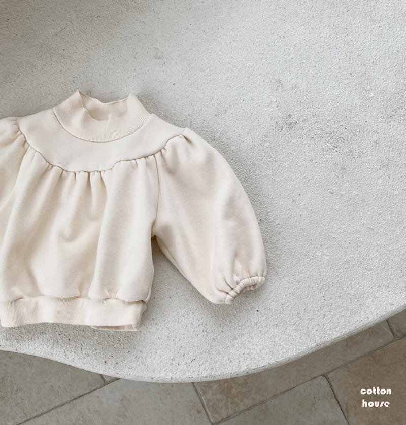 COTTON HOUSE - Korean Children Fashion - #Kfashion4kids - Puff Fleece Sweatshirt - 6