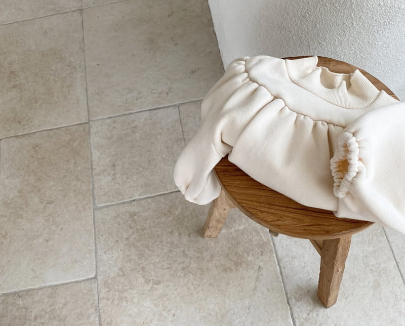 COTTON HOUSE - Korean Children Fashion - #Kfashion4kids - Puff Fleece Sweatshirt - 8