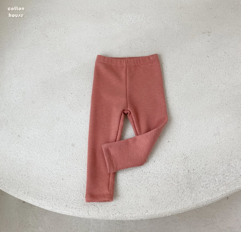 COTTON HOUSE - Korean Children Fashion - #Kfashion4kids - Adel Fleece Leggings - 2