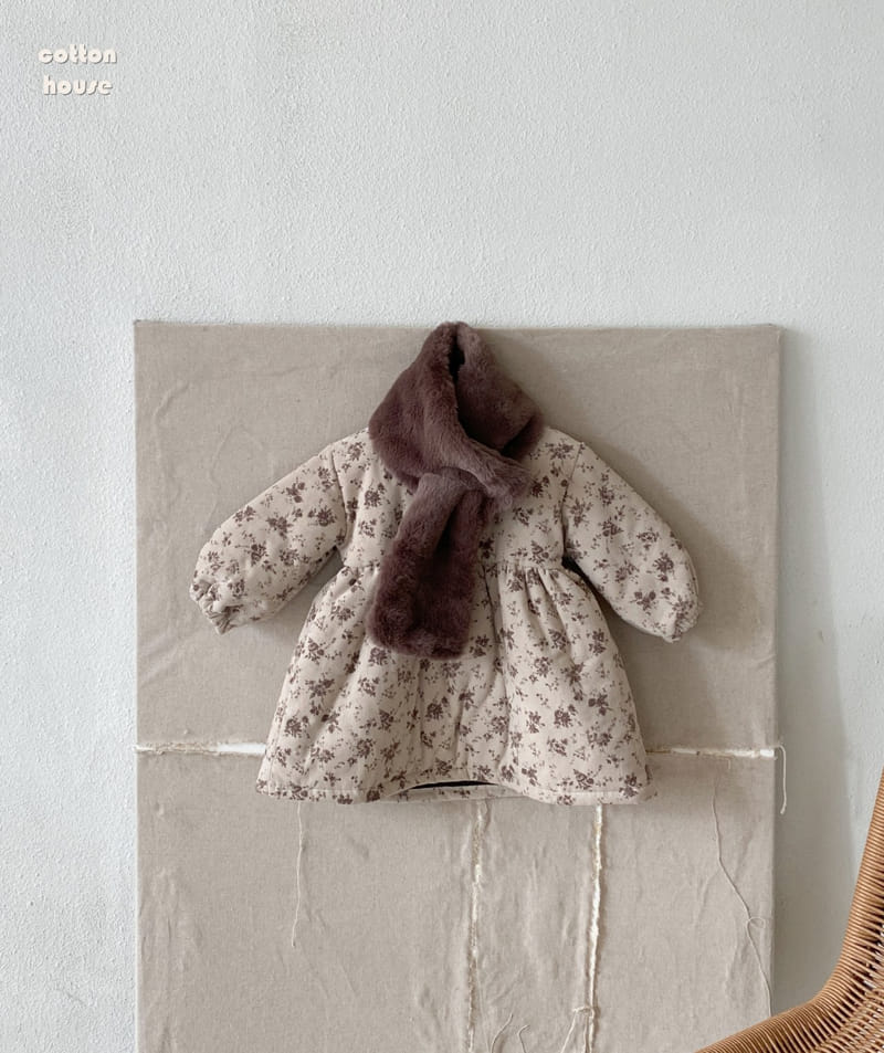 COTTON HOUSE - Korean Children Fashion - #Kfashion4kids - Flower Bonding One-piece - 3