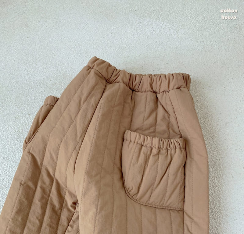 COTTON HOUSE - Korean Children Fashion - #Kfashion4kids - Padding Pocket Pants - 2