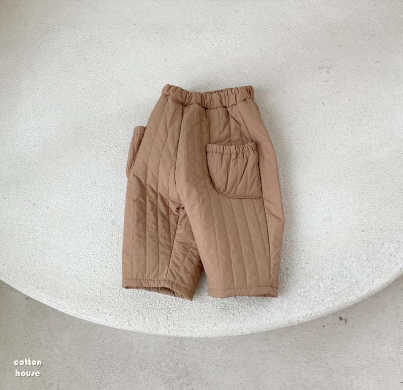 COTTON HOUSE - Korean Children Fashion - #Kfashion4kids - Padding Pocket Pants - 5