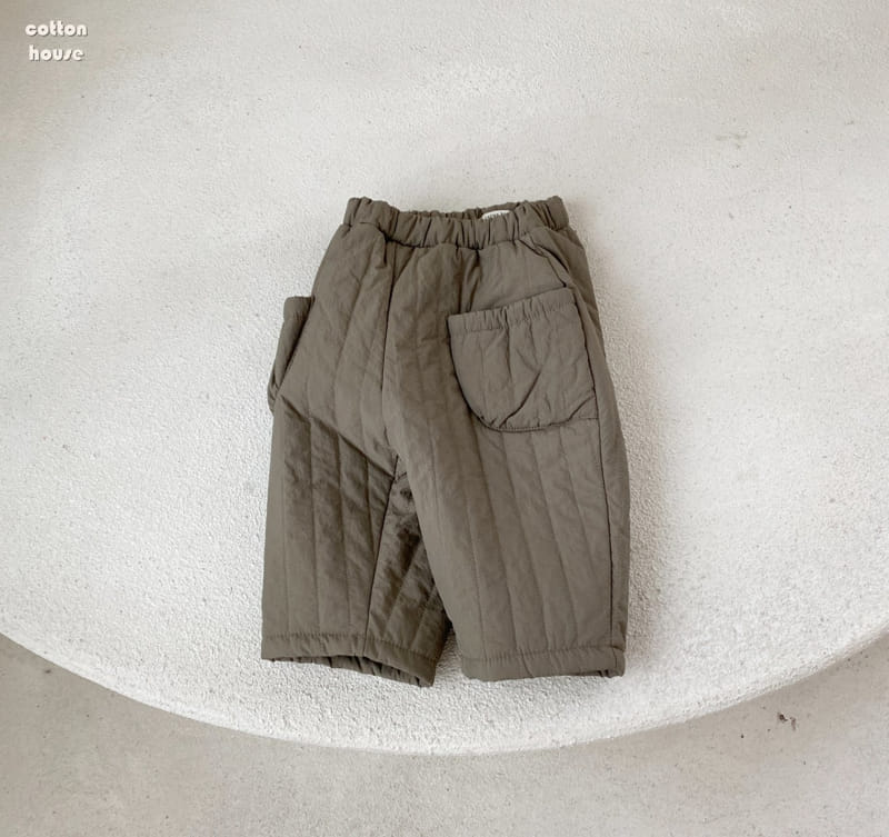 COTTON HOUSE - Korean Children Fashion - #Kfashion4kids - Padding Pocket Pants - 6
