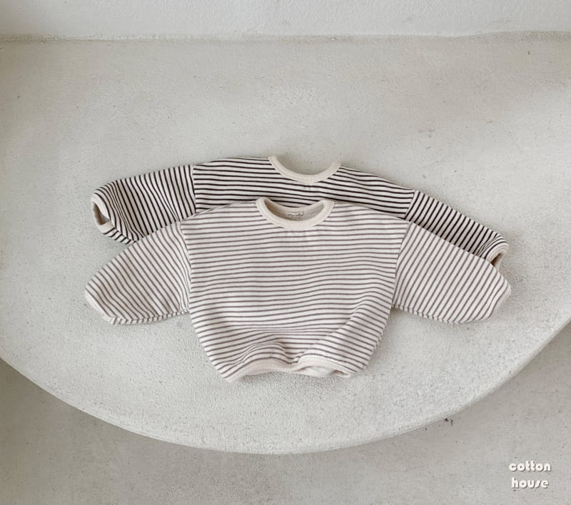 COTTON HOUSE - Korean Children Fashion - #Kfashion4kids - Ruppa Stripes Tee