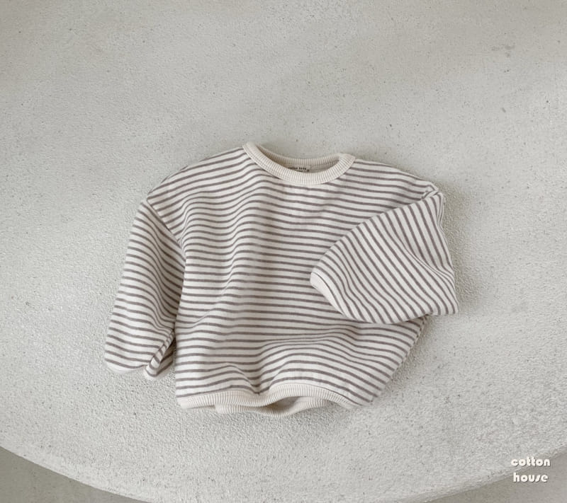 COTTON HOUSE - Korean Children Fashion - #Kfashion4kids - Ruppa Stripes Tee - 2
