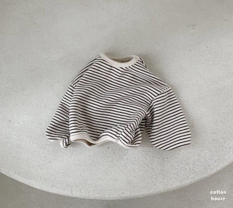 COTTON HOUSE - Korean Children Fashion - #Kfashion4kids - Ruppa Stripes Tee - 3