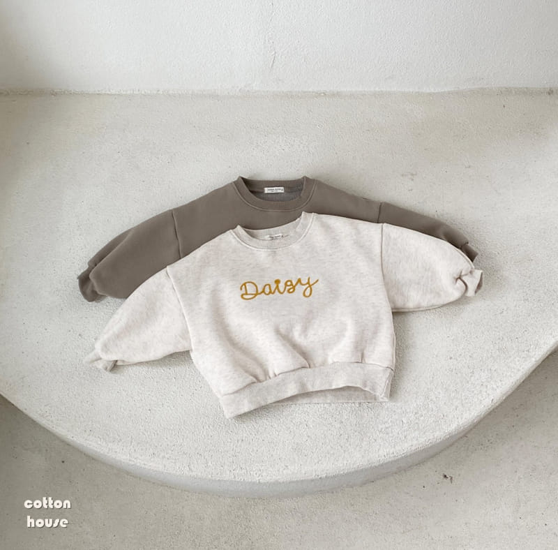 COTTON HOUSE - Korean Children Fashion - #Kfashion4kids - Daisy Sweatshirt - 4