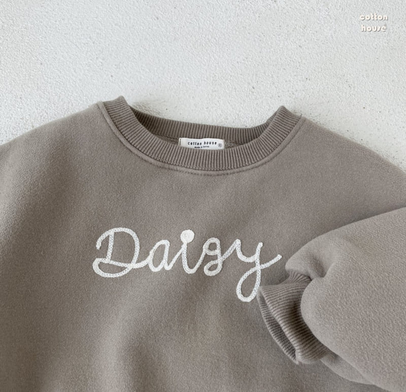 COTTON HOUSE - Korean Children Fashion - #Kfashion4kids - Daisy Sweatshirt - 6