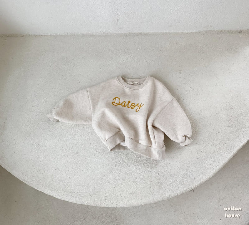 COTTON HOUSE - Korean Children Fashion - #Kfashion4kids - Daisy Sweatshirt - 7