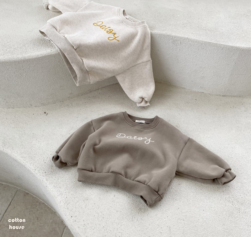COTTON HOUSE - Korean Children Fashion - #Kfashion4kids - Daisy Sweatshirt - 8