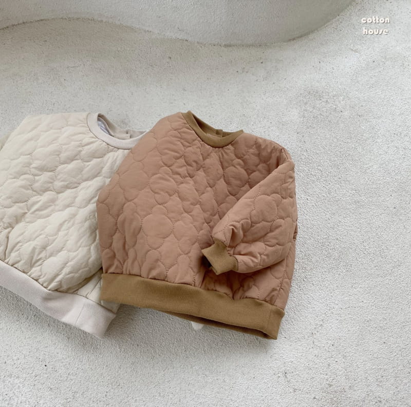 COTTON HOUSE - Korean Children Fashion - #Kfashion4kids - Cloud Padding Sweatshirt