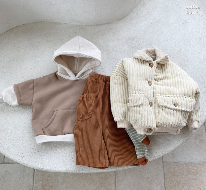 COTTON HOUSE - Korean Children Fashion - #Kfashion4kids - Layered Long Tee