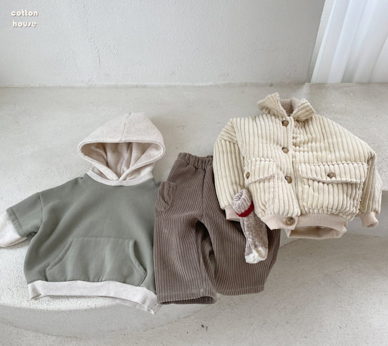 COTTON HOUSE - Korean Children Fashion - #Kfashion4kids - Layered Long Tee - 10