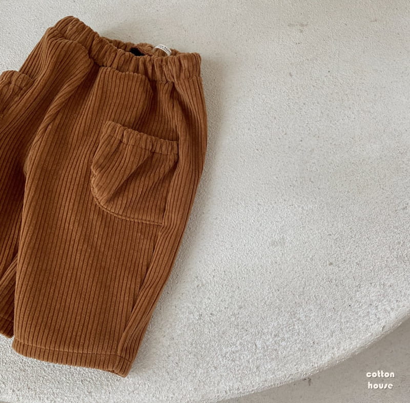COTTON HOUSE - Korean Children Fashion - #Kfashion4kids - Rib Pocket Pants - 3