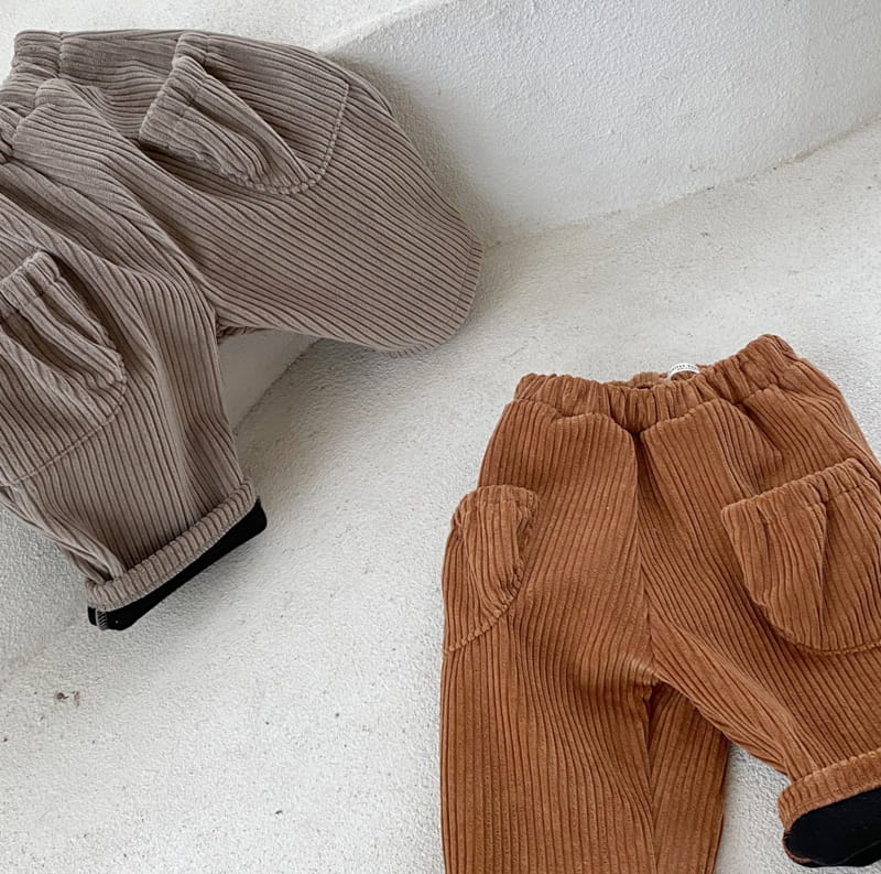 COTTON HOUSE - Korean Children Fashion - #Kfashion4kids - Rib Pocket Pants - 7