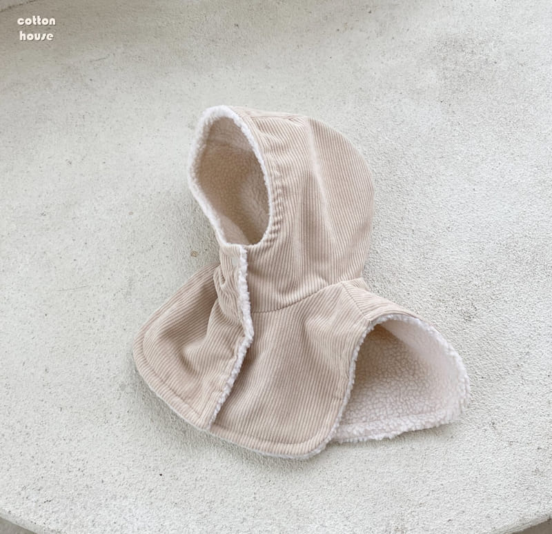COTTON HOUSE - Korean Children Fashion - #Kfashion4kids - Rib Hoody Warmer