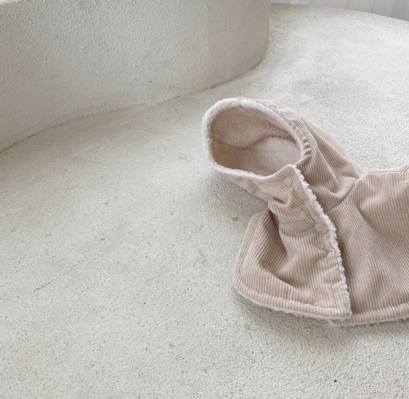 COTTON HOUSE - Korean Children Fashion - #Kfashion4kids - Rib Hoody Warmer - 4