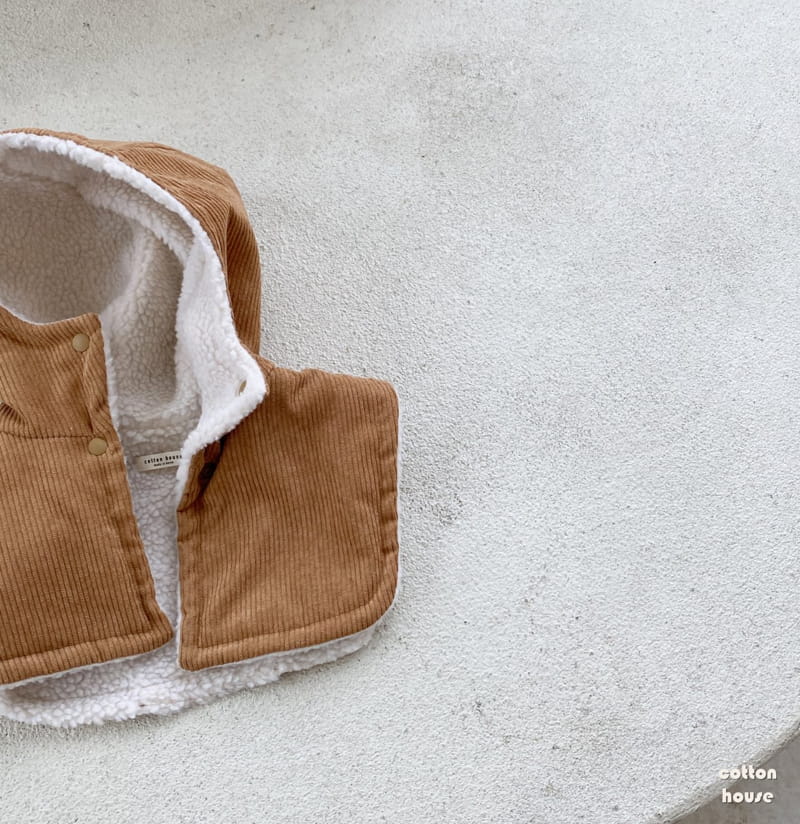 COTTON HOUSE - Korean Children Fashion - #Kfashion4kids - Rib Hoody Warmer - 5