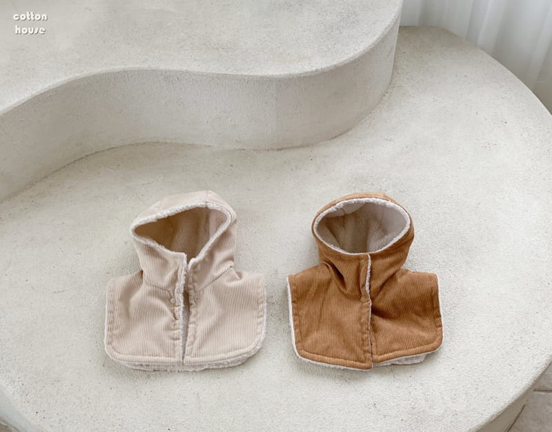 COTTON HOUSE - Korean Children Fashion - #Kfashion4kids - Rib Hoody Warmer - 6