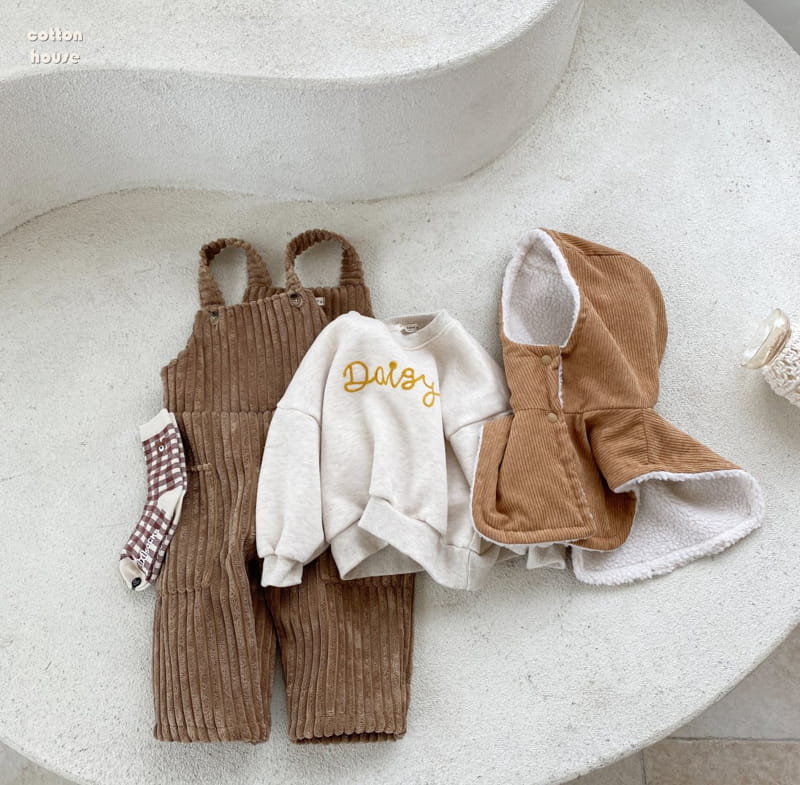 COTTON HOUSE - Korean Children Fashion - #Kfashion4kids - Rib Hoody Warmer - 7