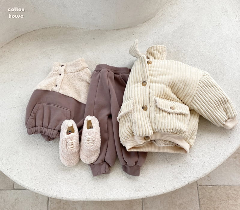 COTTON HOUSE - Korean Children Fashion - #Kfashion4kids - Color Top Bottom Set - 10
