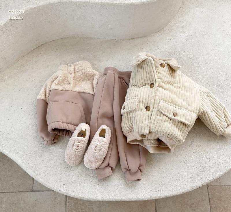 COTTON HOUSE - Korean Children Fashion - #Kfashion4kids - Color Top Bottom Set - 11
