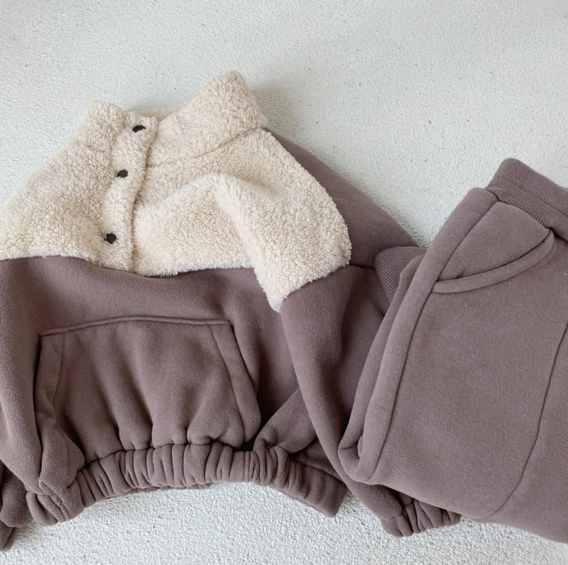 COTTON HOUSE - Korean Children Fashion - #Kfashion4kids - Color Top Bottom Set - 5