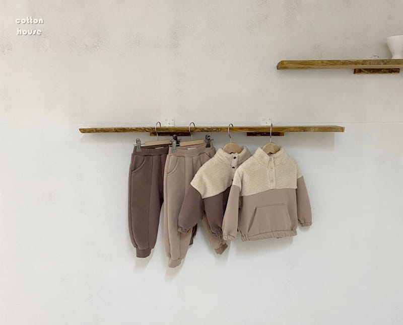 COTTON HOUSE - Korean Children Fashion - #Kfashion4kids - Color Top Bottom Set - 9