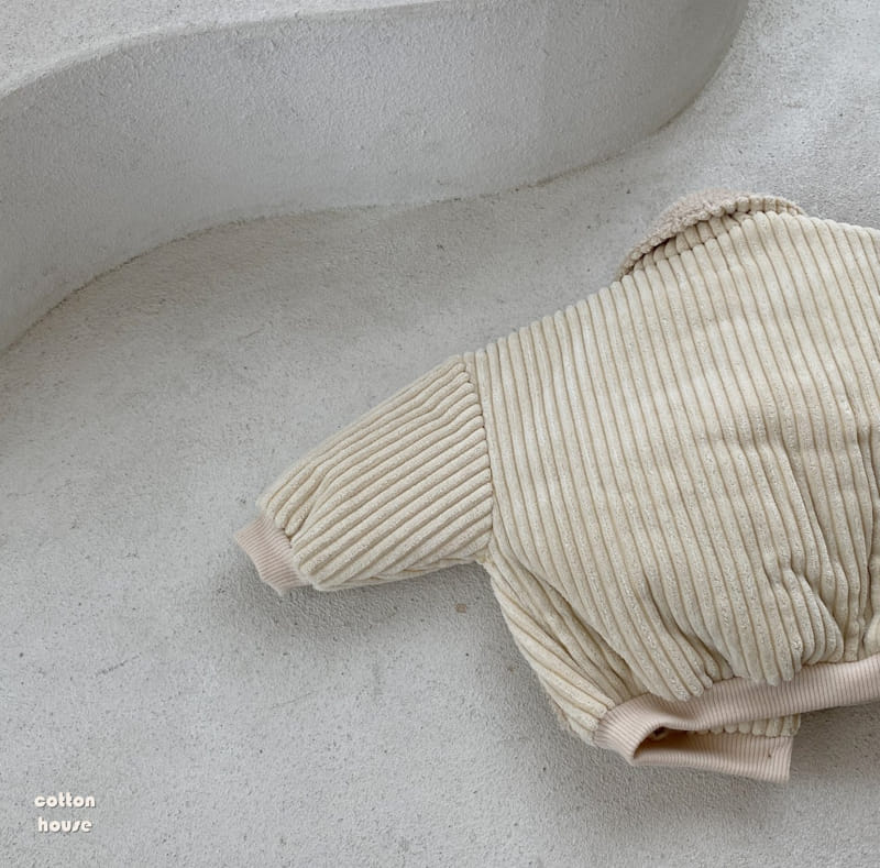 COTTON HOUSE - Korean Children Fashion - #Kfashion4kids - Fleece Rib Jumper - 5