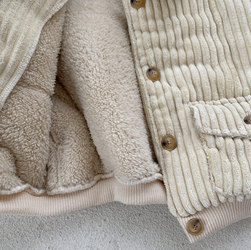 COTTON HOUSE - Korean Children Fashion - #Kfashion4kids - Fleece Rib Jumper - 7