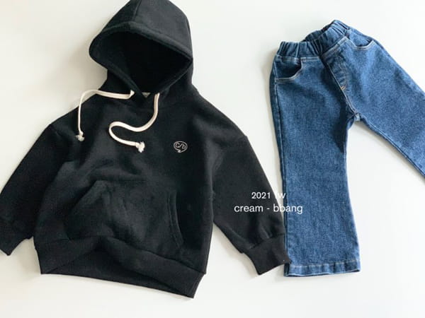 CREAM BBANG - Korean Children Fashion - #Kfashion4kids - Fleece Bootscut Jeans - 3