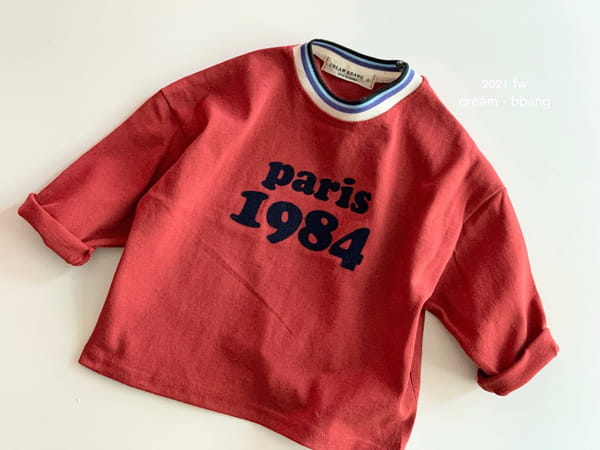 CREAM BBANG - Korean Children Fashion - #Kfashion4kids - Paris Huro King Single Tee - 12