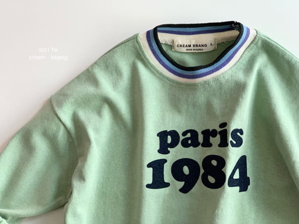 CREAM BBANG - Korean Children Fashion - #Kfashion4kids - Paris Huro King Single Tee - 4