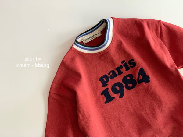 CREAM BBANG - Korean Children Fashion - #Kfashion4kids - Paris Huro King Single Tee - 6