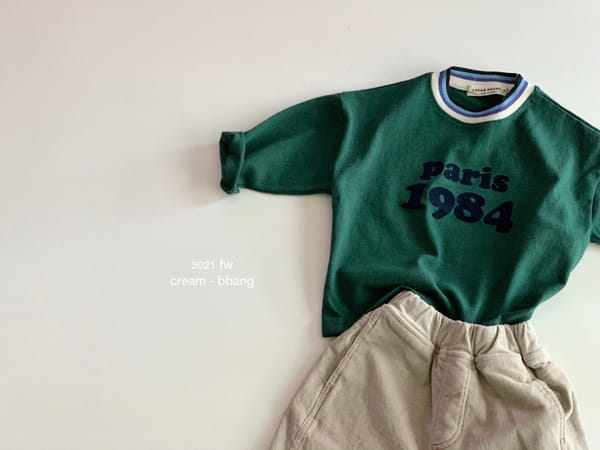 CREAM BBANG - Korean Children Fashion - #Kfashion4kids - Paris Huro King Single Tee - 8
